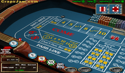 Real Time Gaming Craps